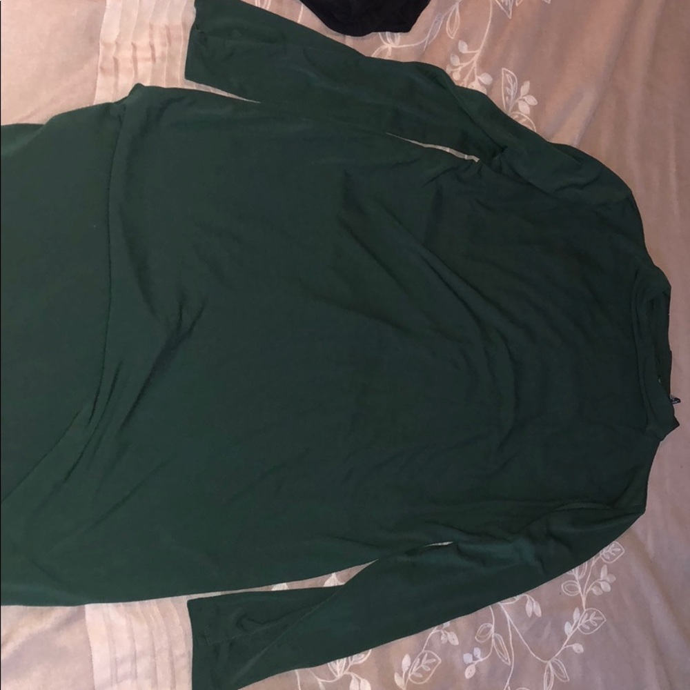 Plus size long sleeve dress